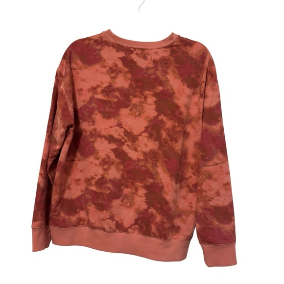 Eddie Bauer Women’s Tie Dye Fleece Sweatshirt Size M - Picture 3 of 3